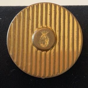 VINTAGE 1944 COTY SUB-DEB AIRSPUN ROUGE COMPACT MEDIUM